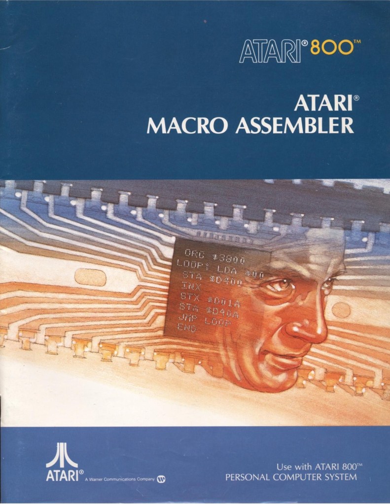 Atari 400/800 Box and Manual Artwork, 1979 – 1981