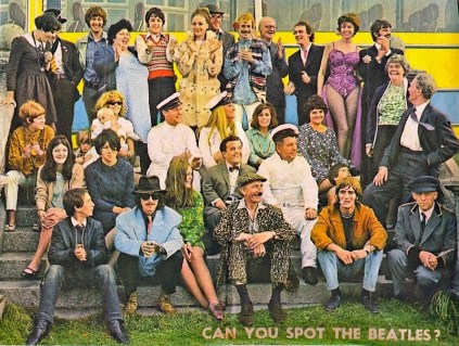 magical mystery tour can you spot the beatles