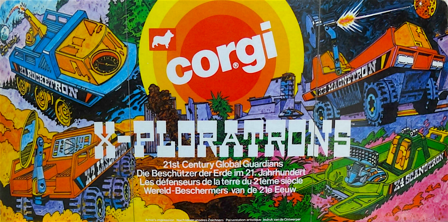 Corgi X-Ploratrons Backcard