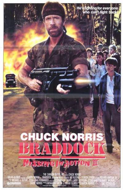 braddock missing in action 3 poster 1988