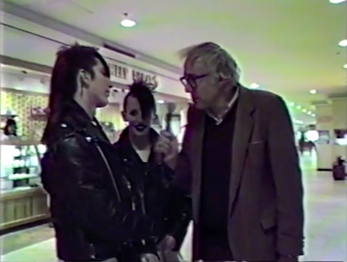 bernie sanders burlington square mall goth punks 1988